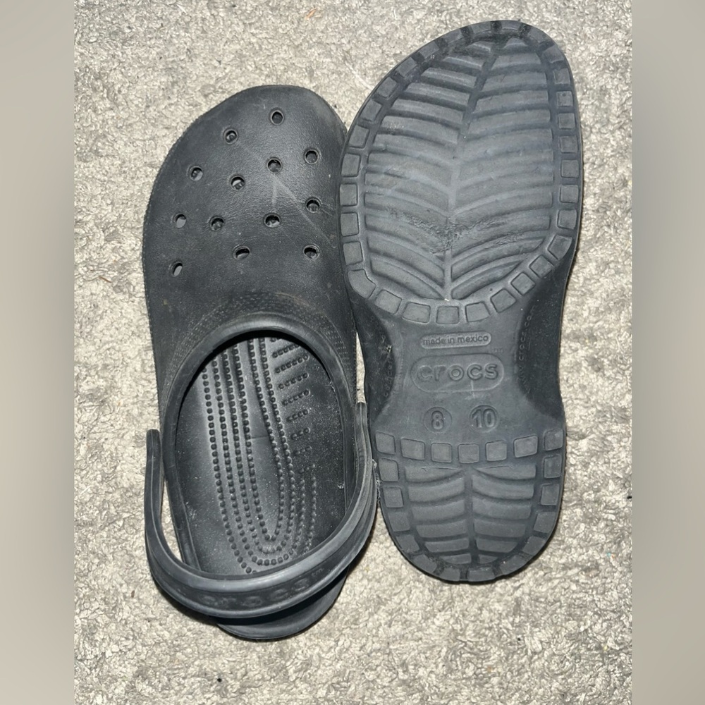 BLACK CROCS WOMENS